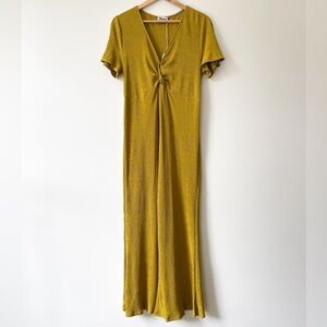 Show Me Your Mumu Daniella Ripple Scrunch Jumpsuit Romper Size Small